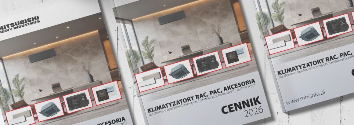 Nowy Cennik RAC/PAC Mitsubishi Heavy Industries