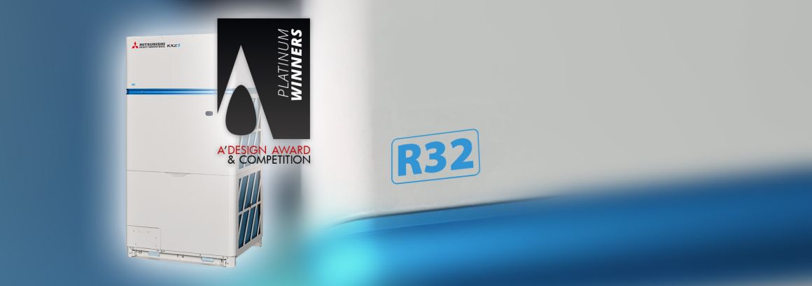 System klimatyzacji VRF KXZ3 nagrodzony Platinum A' Design Award 2025