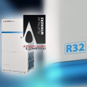 System klimatyzacji VRF KXZ3 nagrodzony Platinum A' Design Award 2025