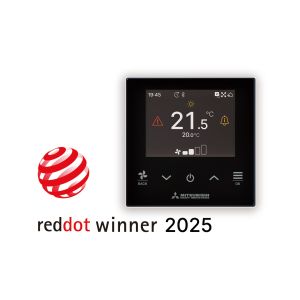 Sterownik RC-ES1 MHI nagrodzony Red Dot Design Award 2025 w kategorii Product Design